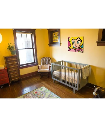 Super Mario (Peach) - Obraz na płótnie