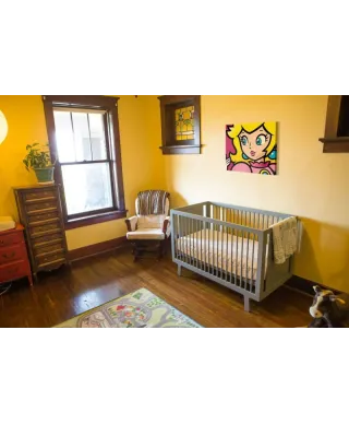 Super Mario (Peach) - Obraz na płótnie