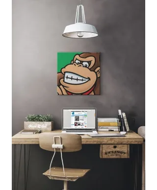 Super Mario (Donkey Kong) - Obraz na płótnie