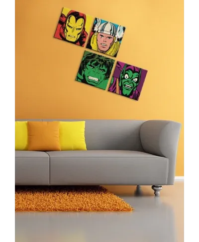 Marvel Comics (Hulk Closeup) - Obraz na płótnie