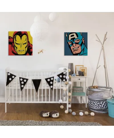 Marvel Comics (Iron Man Closeup) - Obraz na płótnie