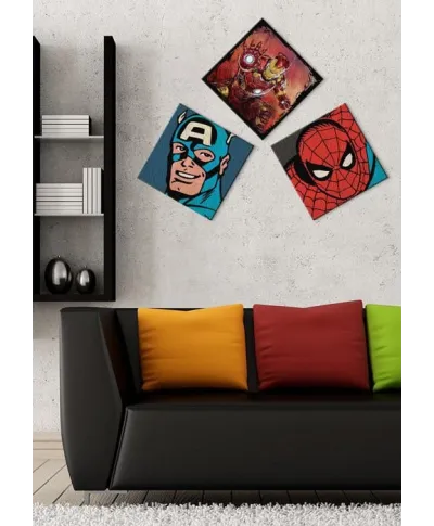 Marvel Comics (Captain America Closeup) - Obraz na płótnie