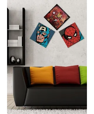 Marvel Comics (Captain America Closeup) - Obraz na płótnie