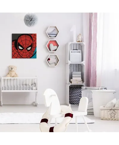 Marvel Comics (Spider Man Closeup) - Obraz na płótnie