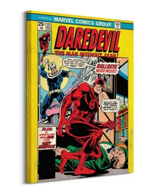 Marvel Comics (Daredevil Bullseye Never Misses) - Obraz na płótnie