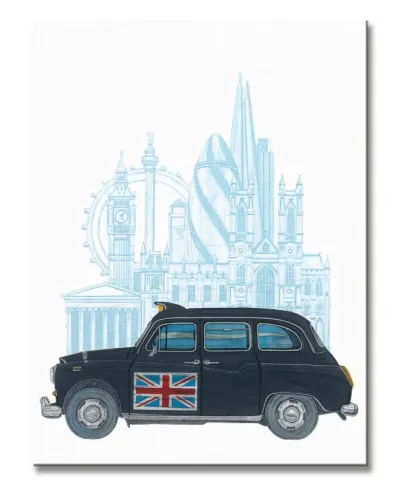 London Taxi - Obraz na płótnie