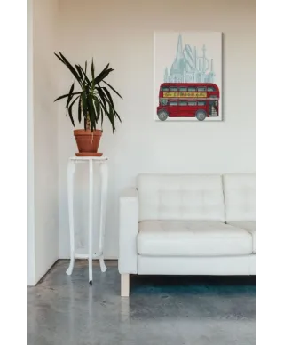 See London by Bus - Obraz na płótnie