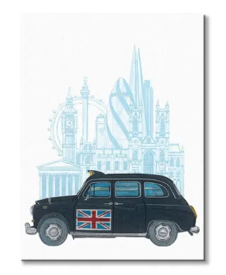 London Taxi - Obraz na płótnie