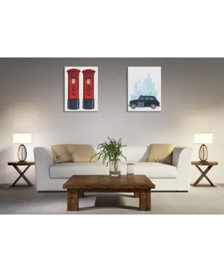 London Taxi - Obraz na płótnie