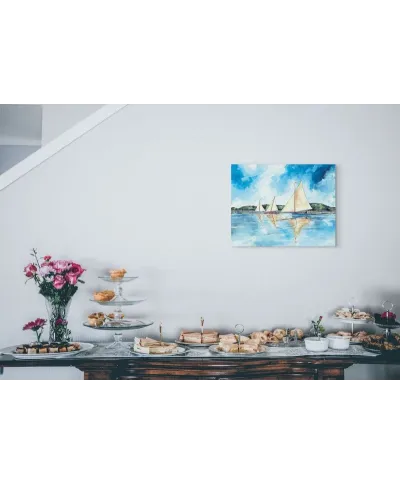 Three Boats - Obraz na płótnie