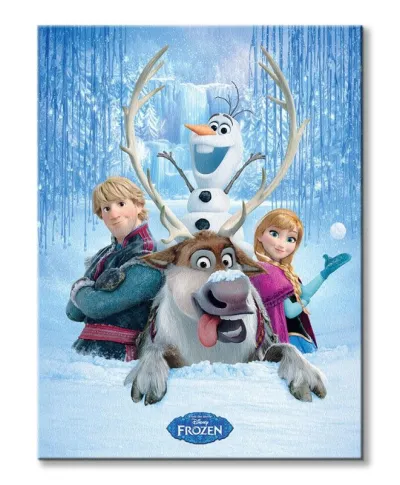 Frozen (Snow Group) - Obraz na płótnie