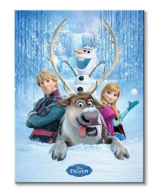 Frozen (Snow Group) - Obraz na płótnie