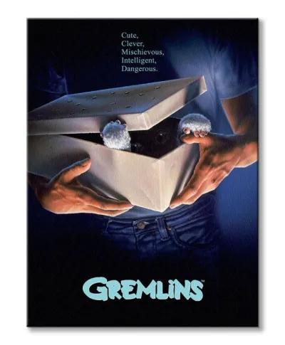 Gremlins (one sheet GIZMO) - Obraz na płótnie