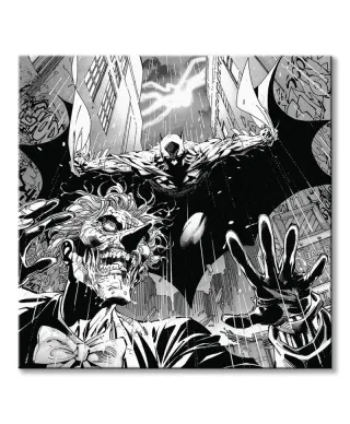 DC Comics (Batman vs The Joker),nietoperz - Obraz na płótnie