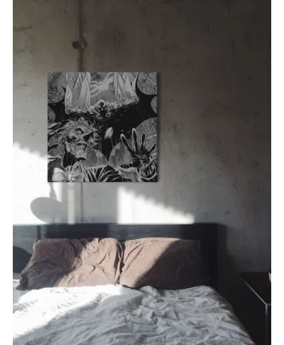 DC Comics (Batman vs The Joker),nietoperz - Obraz na płótnie