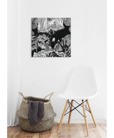 DC Comics (Batman vs The Joker),nietoperz - Obraz na płótnie