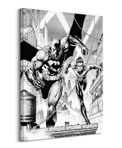 DC Comics (Batman & Nightwing) - Obraz na płótnie