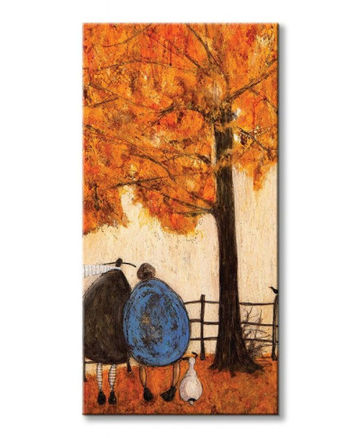 Obraz na płótnie - Jesień Autumn - 50x100 cm