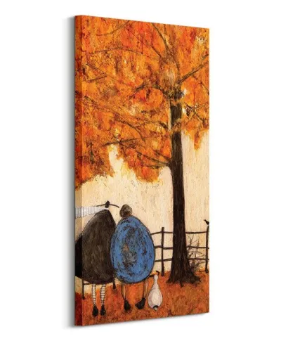 Obraz na płótnie - Jesień Autumn - 50x100 cm