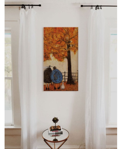 Obraz na płótnie - Jesień Autumn - 50x100 cm