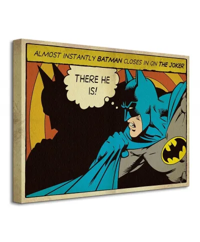 DC Comics (Batman There He Is!) - Obraz na płótnie