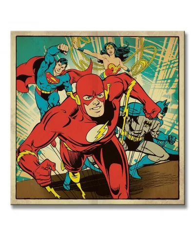 DC Comics (Heroes Together) - Obraz na płótnie