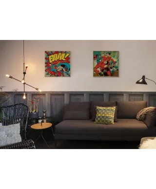 DC Comics (Heroes Together) - Obraz na płótnie