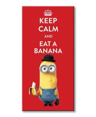 Minions (Keep Calm) - Obraz na płótnie