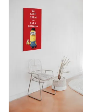 Minions (Keep Calm) - Obraz na płótnie