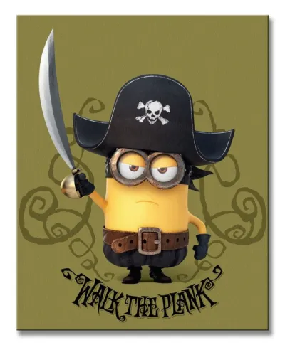 Minions (Pirate) - Obraz na płótnie