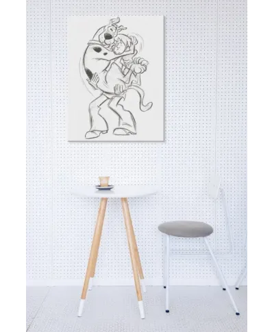 Scooby Doo (sketch) - Obraz na płótnie