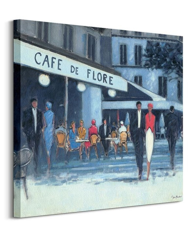 Café De Flore, Paris - Obraz na płótnie