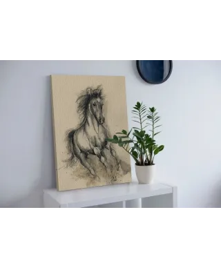 Obraz na płótnie - Koń - Missy In Motion - 60x80 cm