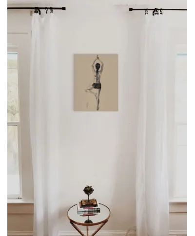 Tree Pose - Obraz na płótnie