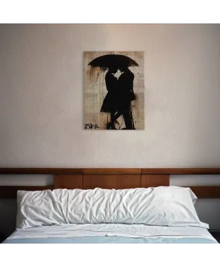 Rain Lovers - Obraz na płótnie