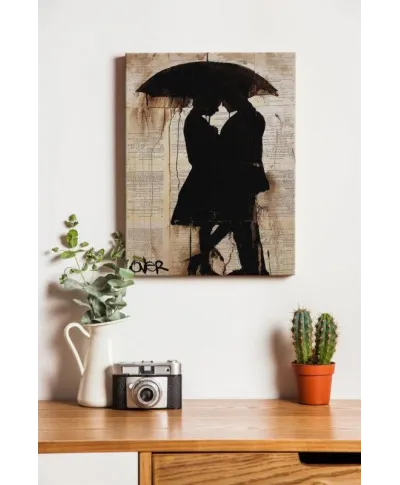 Rain Lovers - Obraz na płótnie