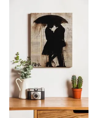 Rain Lovers - Obraz na płótnie