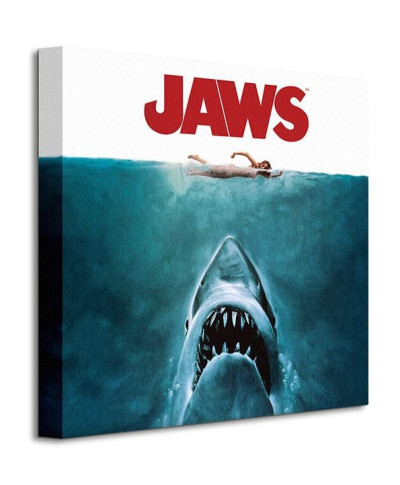 Jaws (One Sheet) - Obraz na płótnie