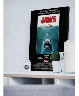 Jaws (One Sheet) - Obraz na płótnie