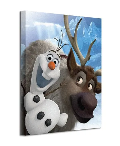 Frozen (Olaf and Sven) - Obraz na płótnie