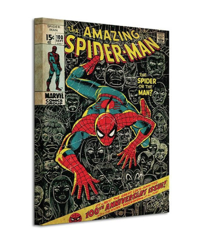 Spiderman (100th Anniversary) - Obraz na płótnie