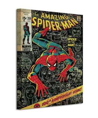 Spiderman (100th Anniversary) - Obraz na płótnie