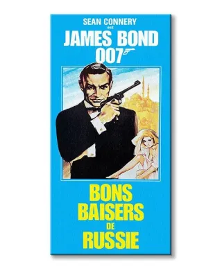 James Bond (FRWL French) - Obraz na płótnie