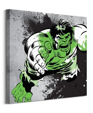 Hulk (Splatter) - Obraz na płótnie