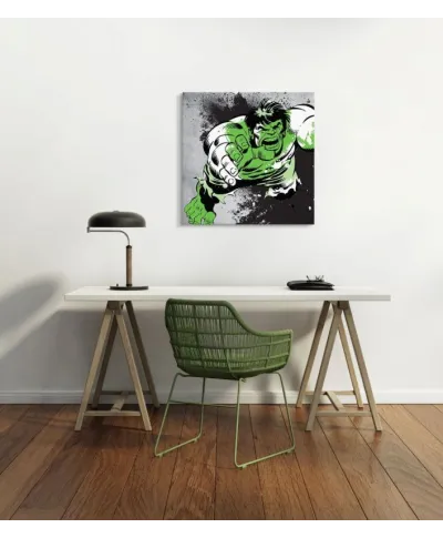 Hulk (Splatter) - Obraz na płótnie