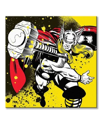 Thor (Splatter) - Obraz na płótnie