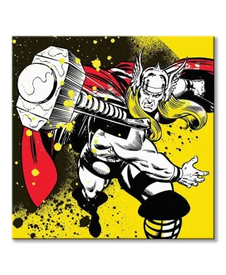Thor (Splatter) - Obraz na płótnie