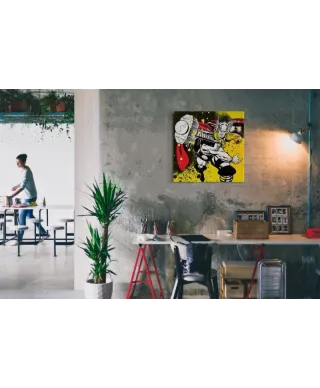 Thor (Splatter) - Obraz na płótnie