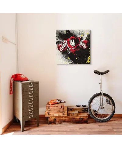 Iron Man (Splatter) - Obraz na płótnie