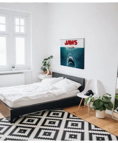 Jaws (One Sheet) - Obraz na płótnie